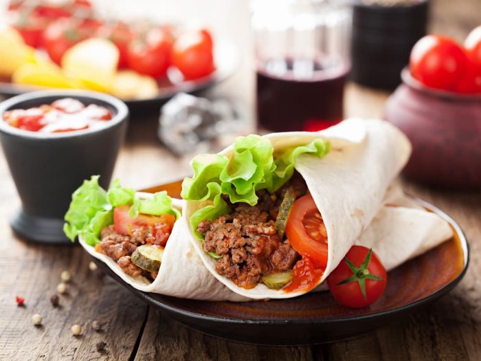 Burritos Sloppy Joe Burger Gringo