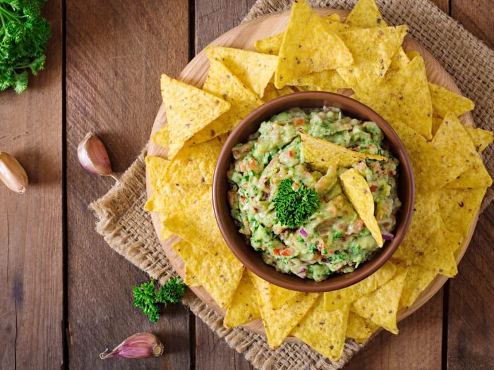 Nachos con Guacamole