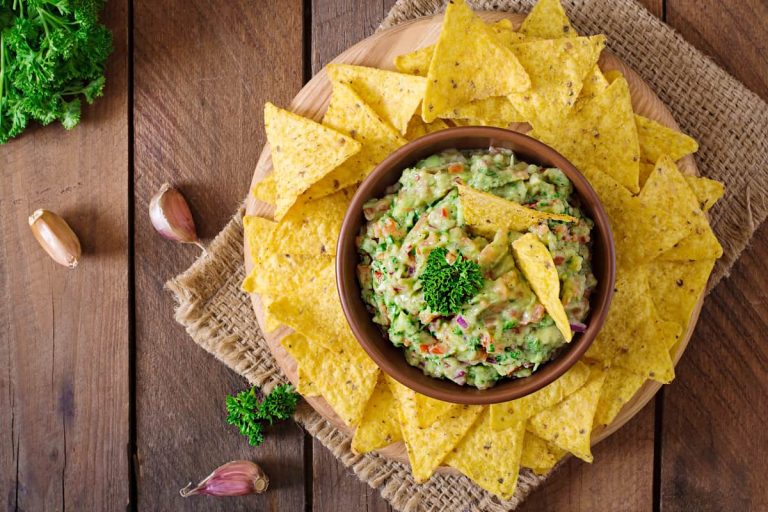 Nachos Con Guacamole Pancho Villa