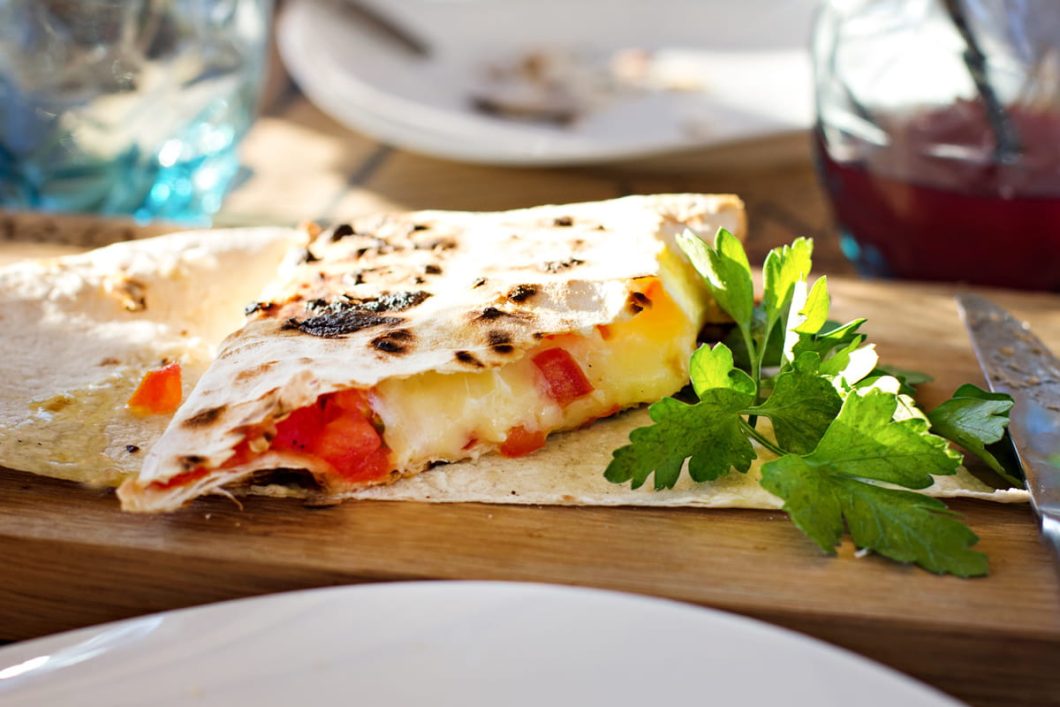 Quesadillas de Tomate Pancho Villa