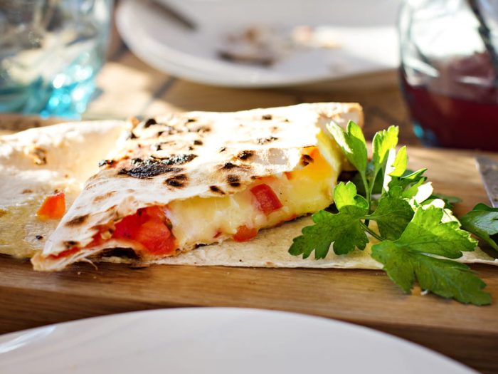 Quesadillas de Tomate