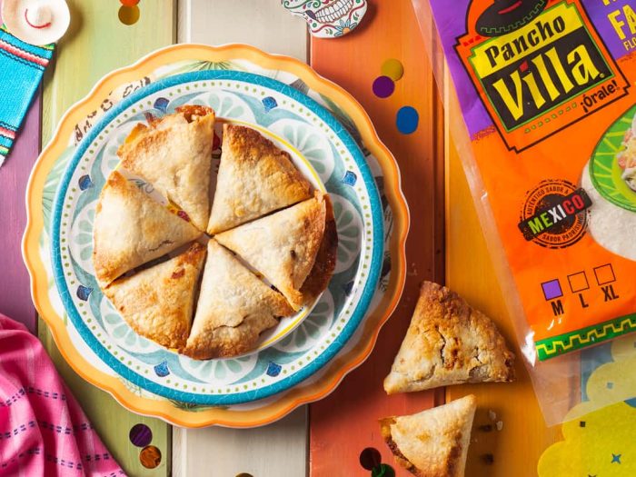 Empanaditas de manzana y nueces