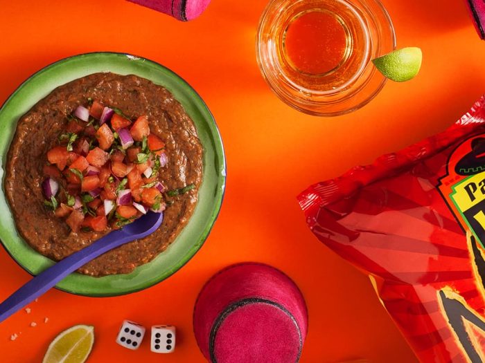 Dip de porotos negros